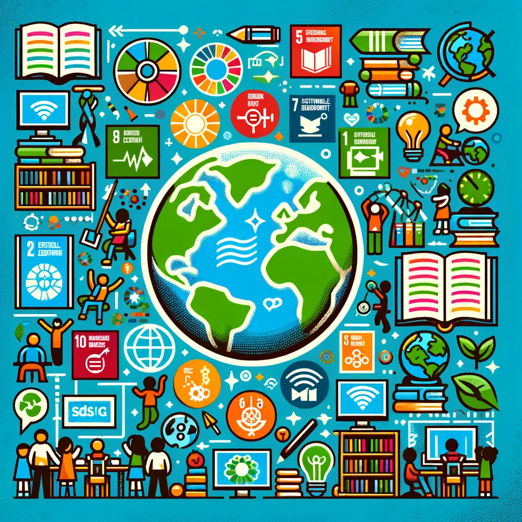 為地球設計未來：石門國小圖書館與SDGs永續之旅